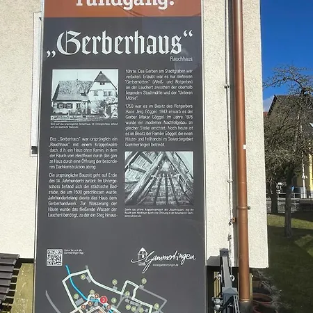 Ferienwohnung Im Gerberhaus Gammertingen Exterior photo